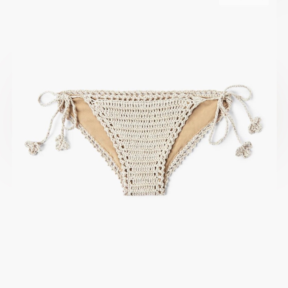 Mango crochet bikini bottoms